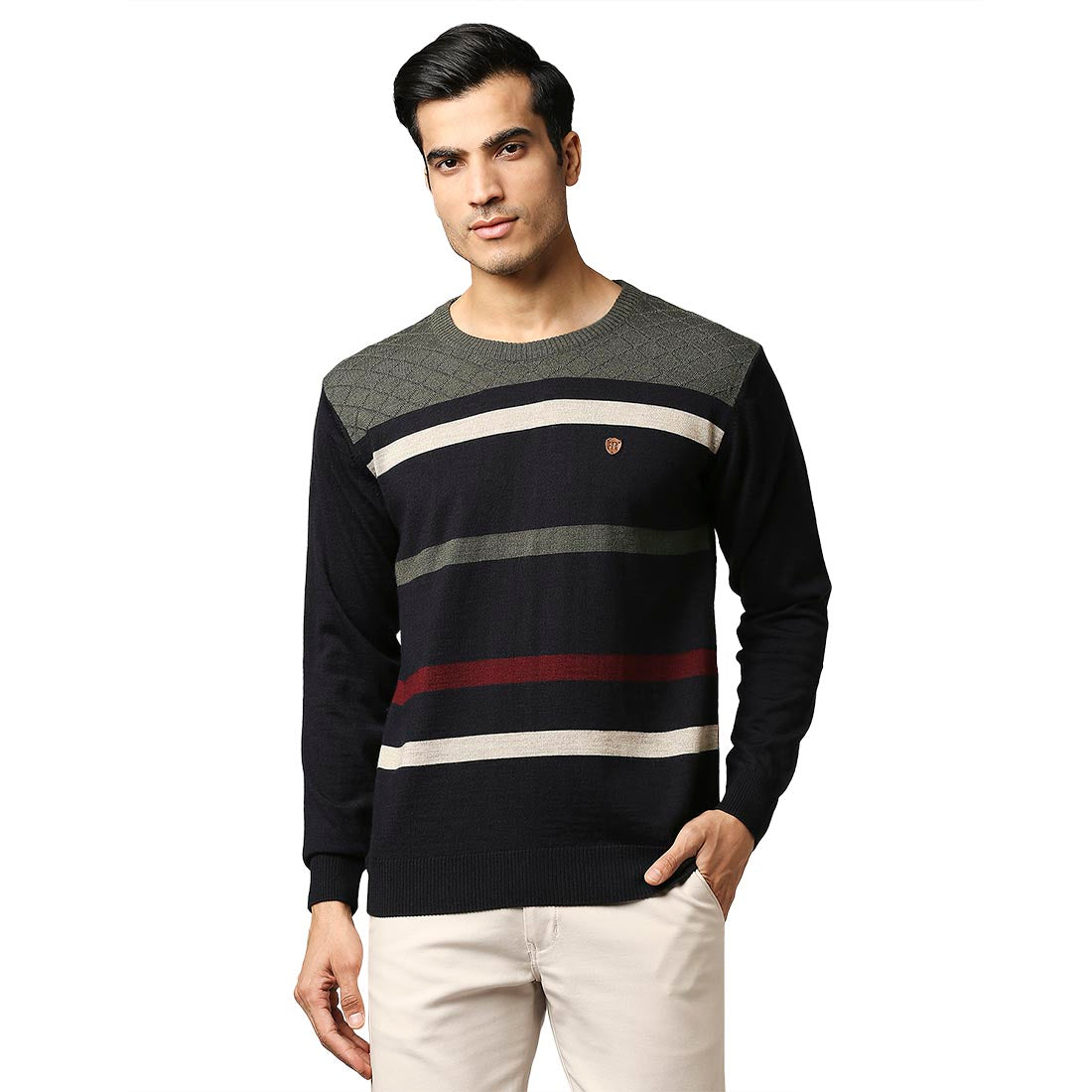 Raymond Dark Green Sweaters