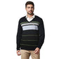 Men Regular Fit Black Sweater