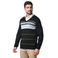 Men Regular Fit Black Sweater