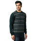 Men Regular Fit Blue Sweater