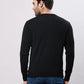 Raymond Men Grey Jacquard Acrylic Blend Sweaters