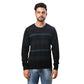 Men Regular Fit Maroon Sweater