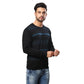 Men Regular Fit Maroon Sweater