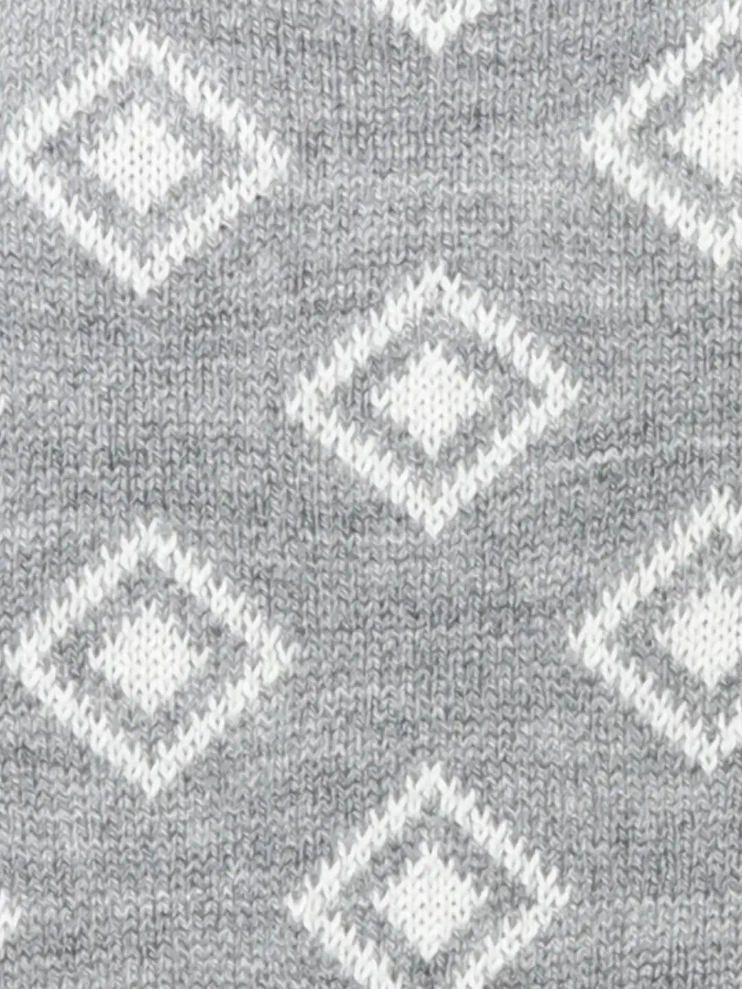 Raymond Men Blue Jacquard Acrylic Blend Sweaters