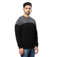 Men Regular Fit Green Sweater