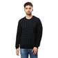 Men Regular Fit Maroon Sweater