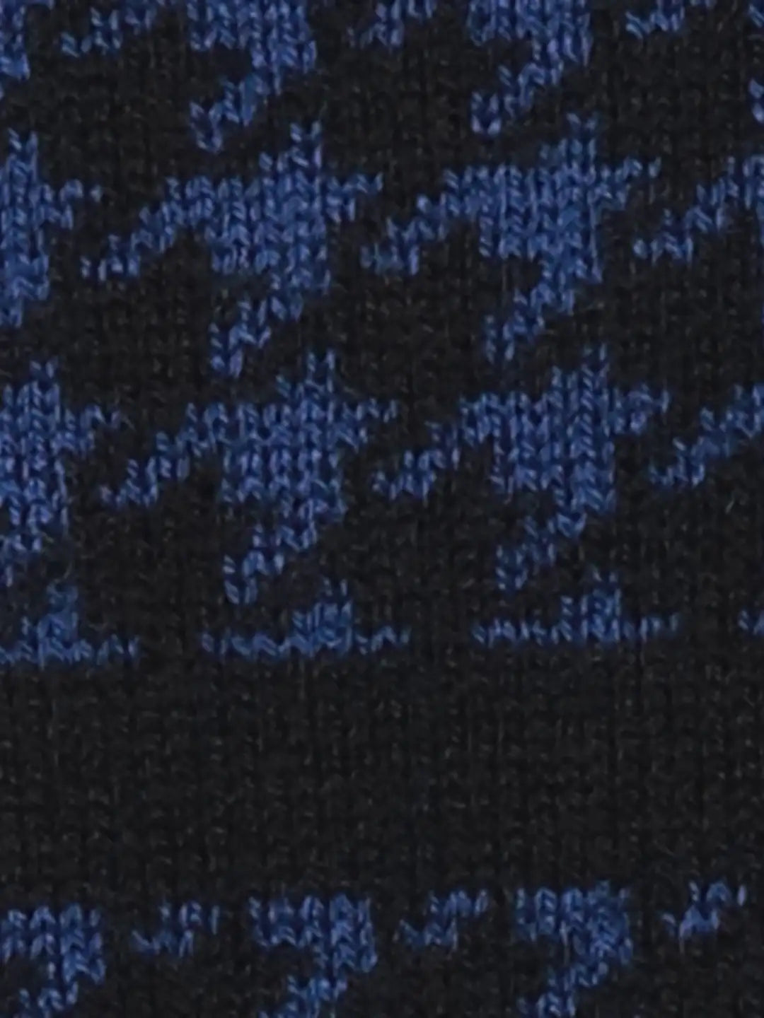Raymond Men Blue Jacquard Acrylic Blend Sweaters