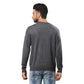 Raymond Men White Structure Cable Acrylic Blend Winter Wear