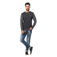 Raymond Men White Structure Cable Acrylic Blend Winter Wear