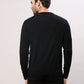 Raymond Men Black Argyle Acrylic Blend Sweaters