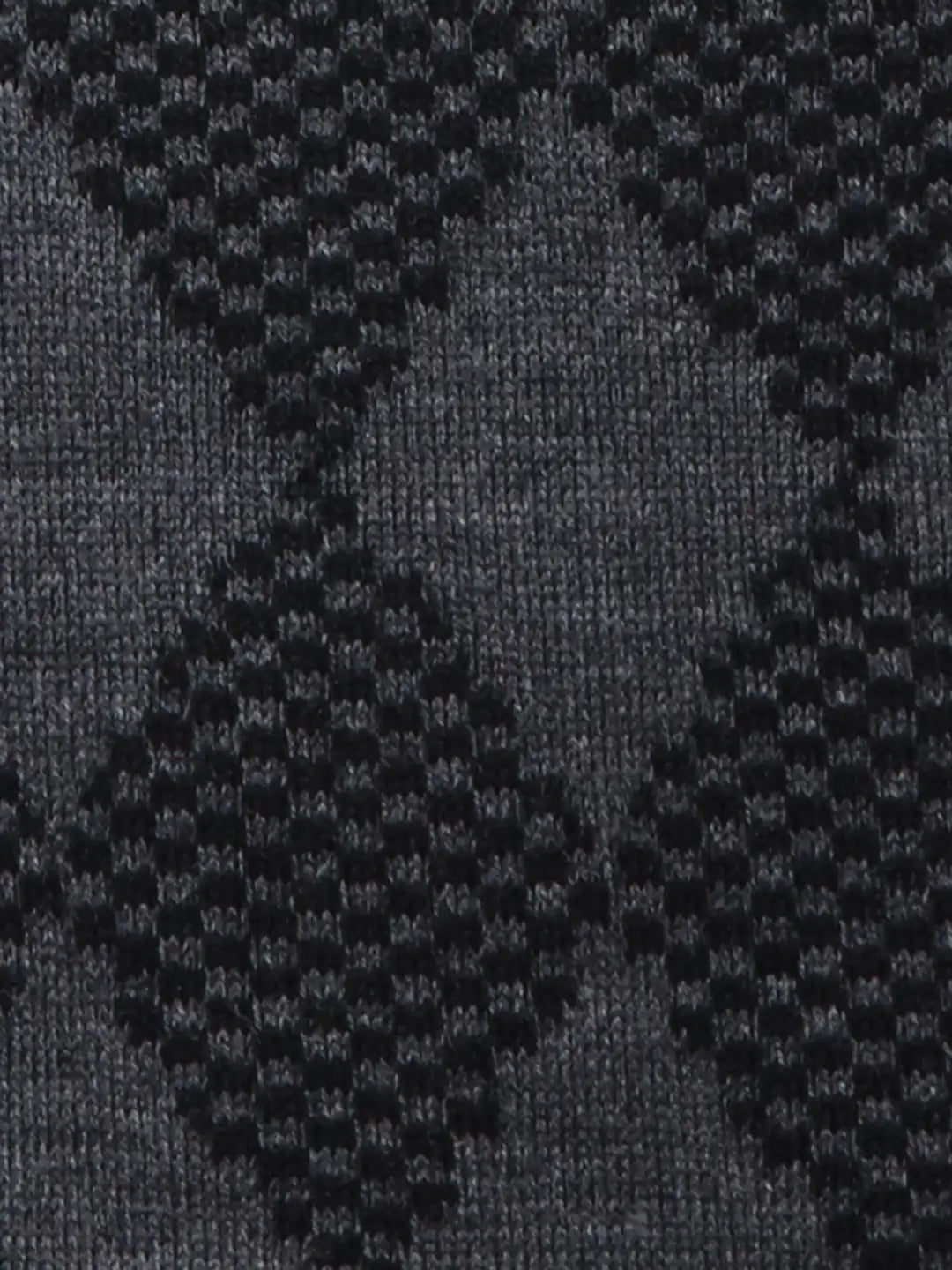 Raymond Men Blue Jacquard Acrylic Blend Sweaters