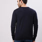 Raymond Men Black Jacquard Acrylic Blend Sweaters