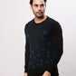Raymond Men Blue Argyle Acrylic Blend Sweaters