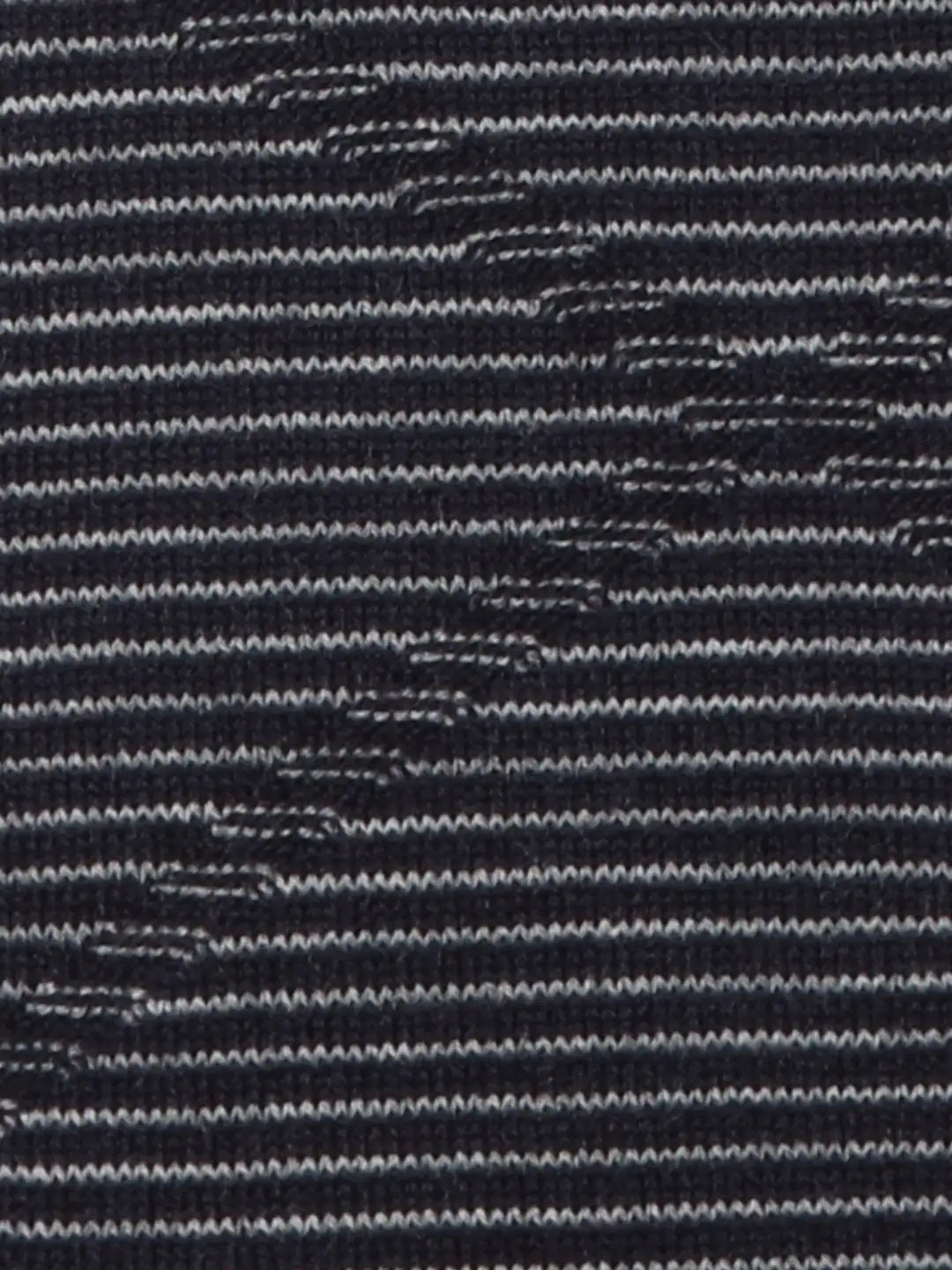 Raymond Men Blue Structure Cable Acrylic Blend Sweaters