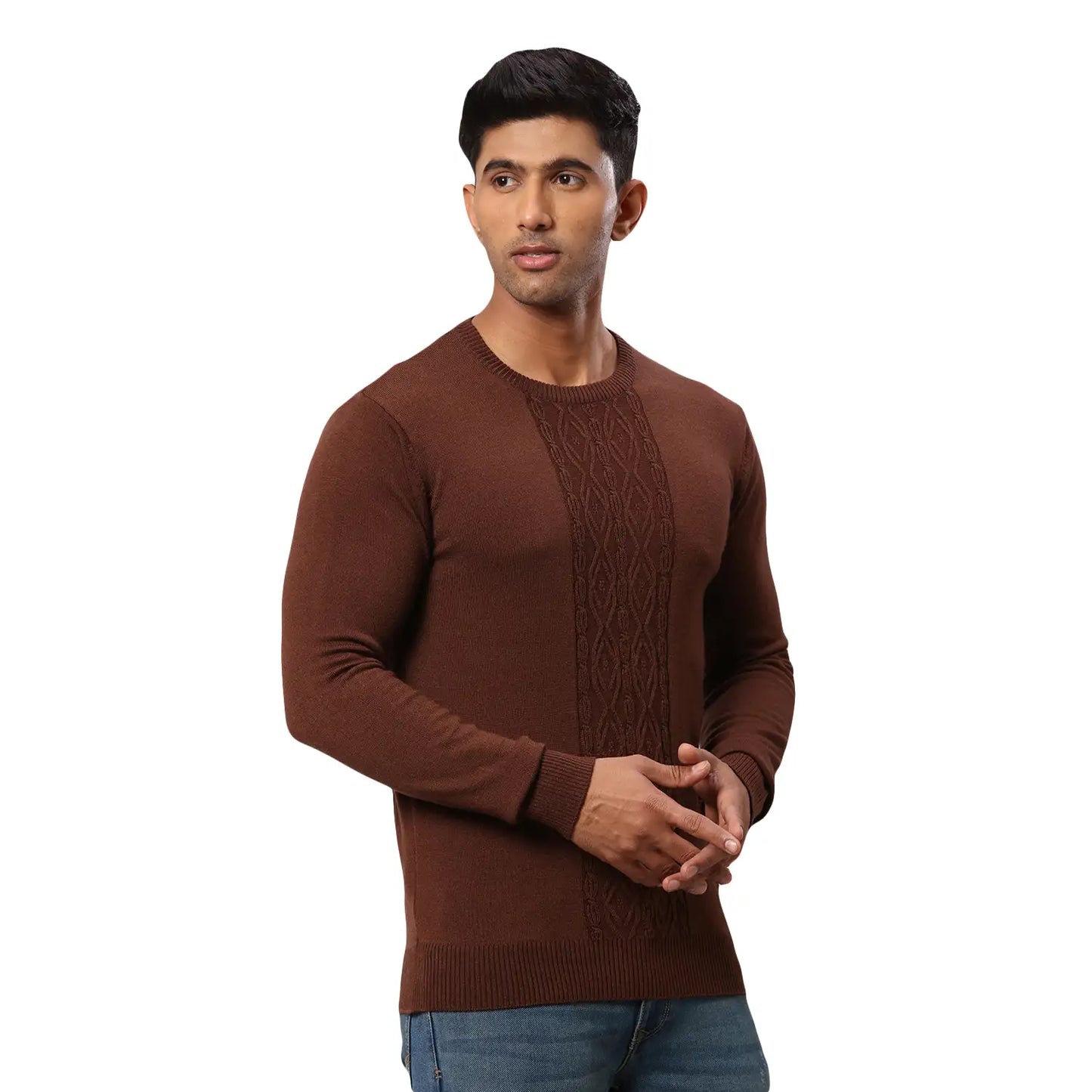 Men Slim Fit Violet Shirt