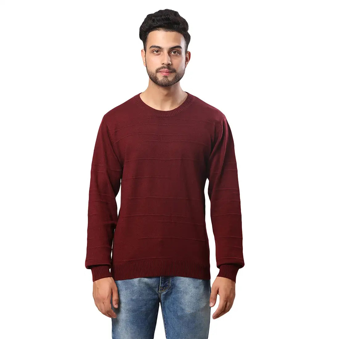 Raymond Men Brown Cotton Bundi