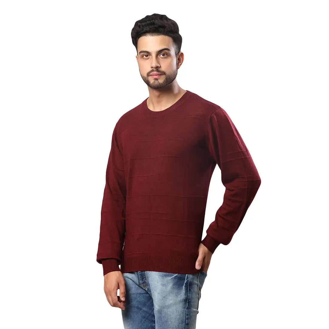 Raymond Men Brown Cotton Bundi