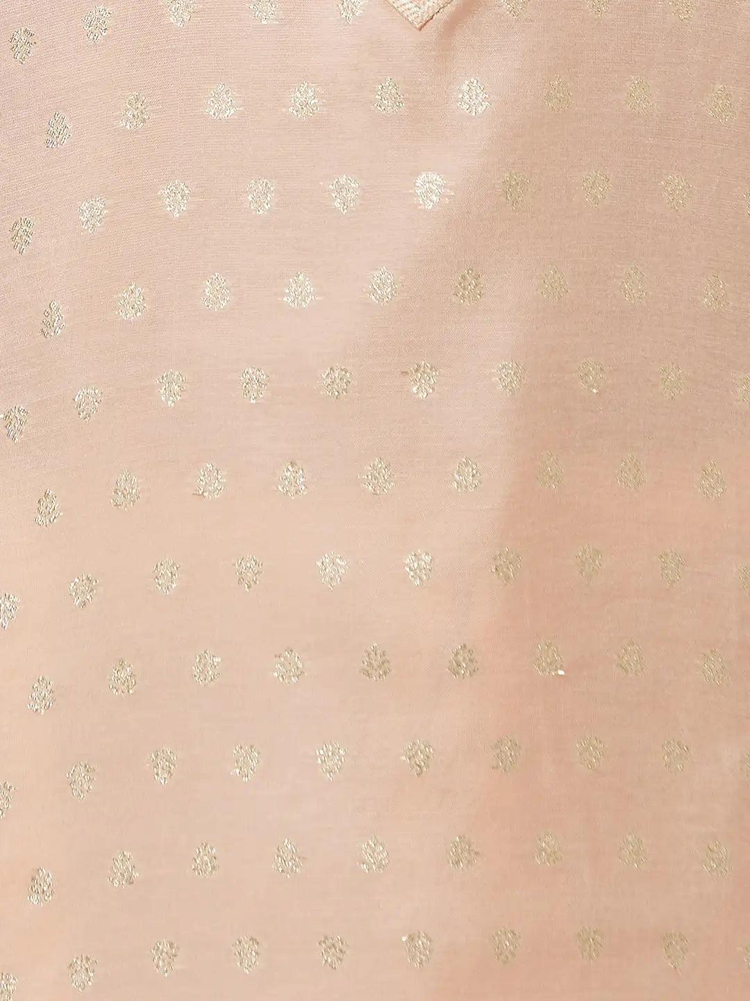 Men Green Jacquard Viscose Polyester Blend Kurta