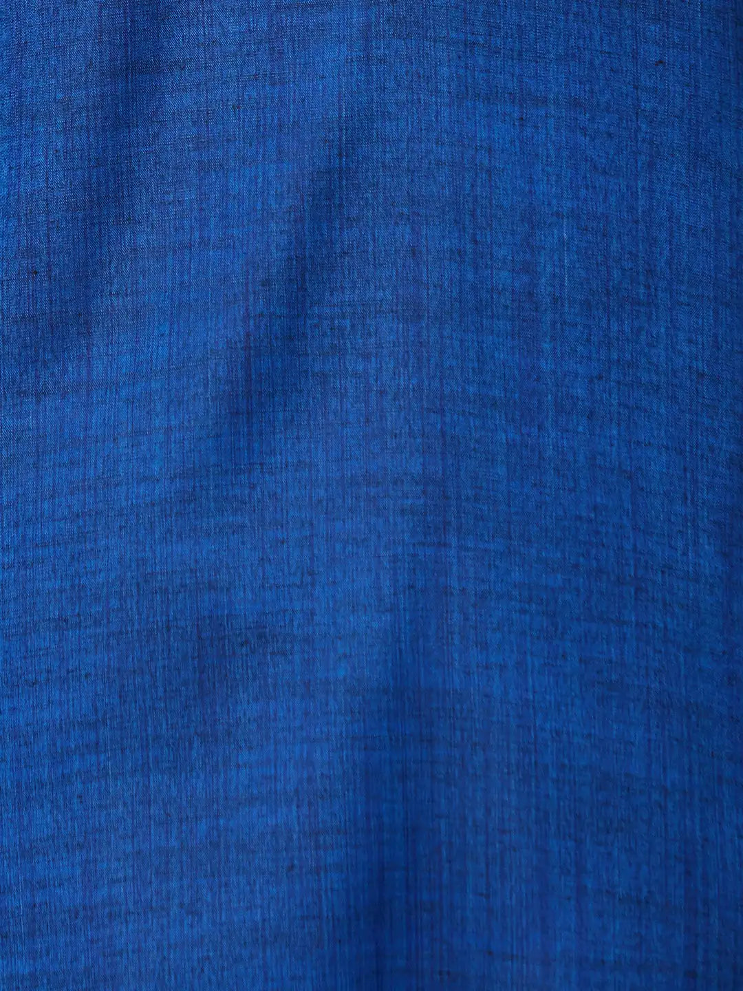 Men Maroon Solid Polyester Kurta