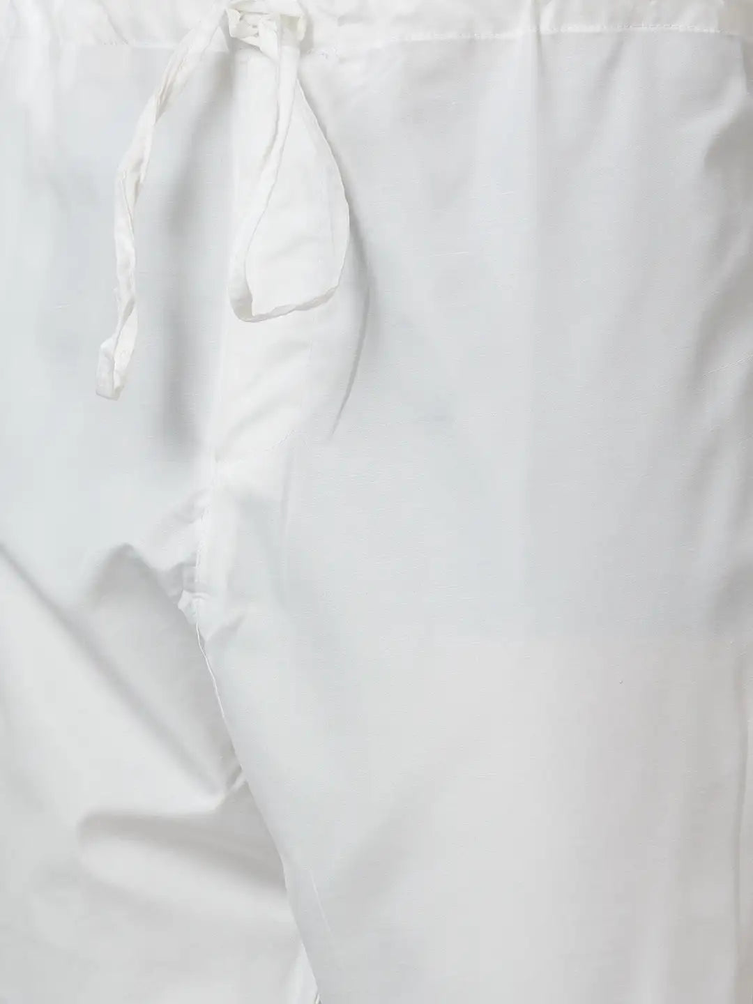 Men Maroon Solid Polyester Kurta