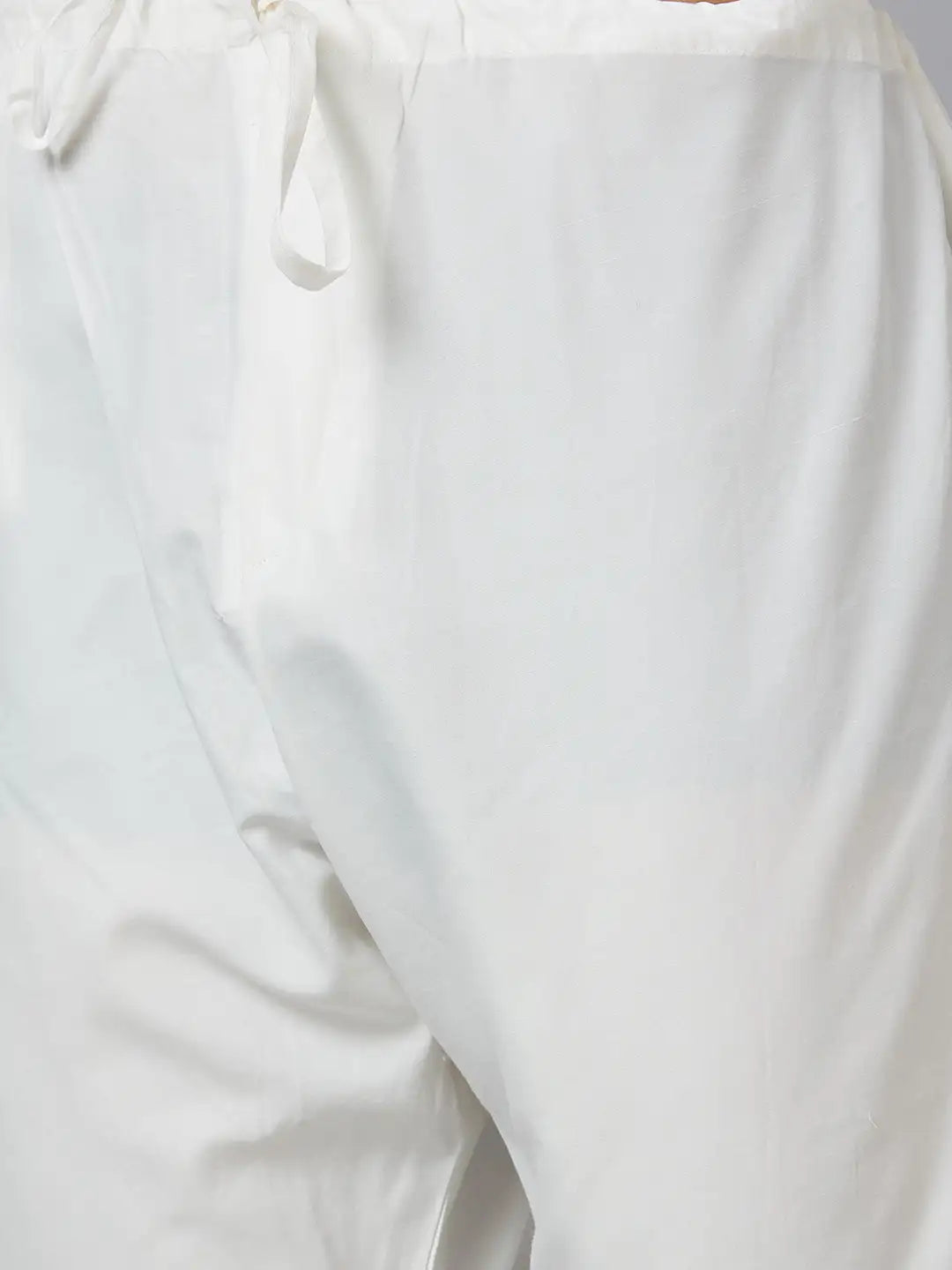 Men Pink Print Cotton Polyester Blend Kurta