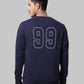 Men Regular Fit  Maroon Sweatshirt