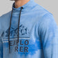 Men Regular Fit Blue Sweatshirt