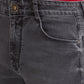 Men Regular Fit Black Short