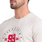 Men Regular Fit Grey T-Shirt
