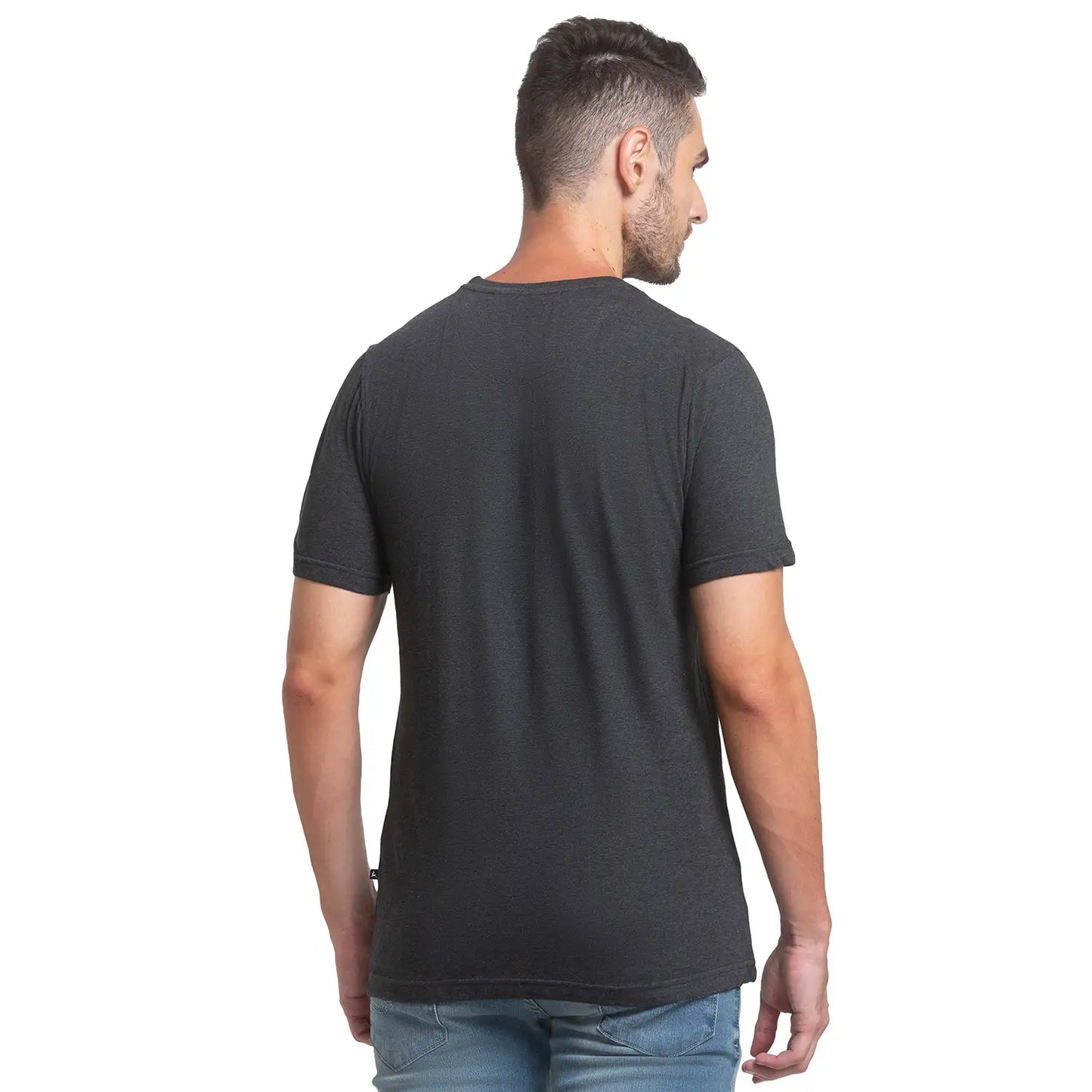 Men Slim Fit Blue Shirt