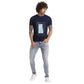 Men Regular Fit Yellow T-Shirts
