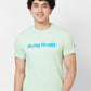 Parx Regular Fit Graphic Print White T-Shirt