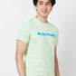 Parx Regular Fit Graphic Print White T-Shirt