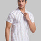 Men Regular Fit Green T-Shirt