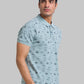 Men Regular Fit Yellow Polo