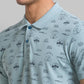 Men Regular Fit Yellow Polo