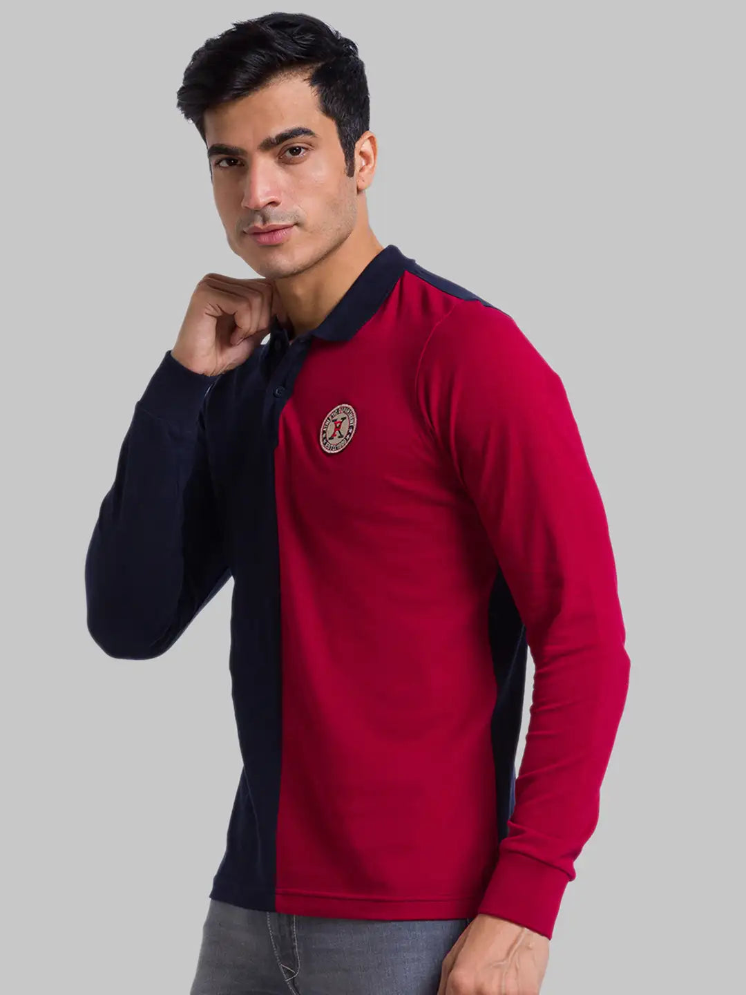 Men Regular Fit Green Polo