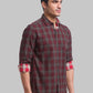 Men Slim Fit Light Blue Shirt
