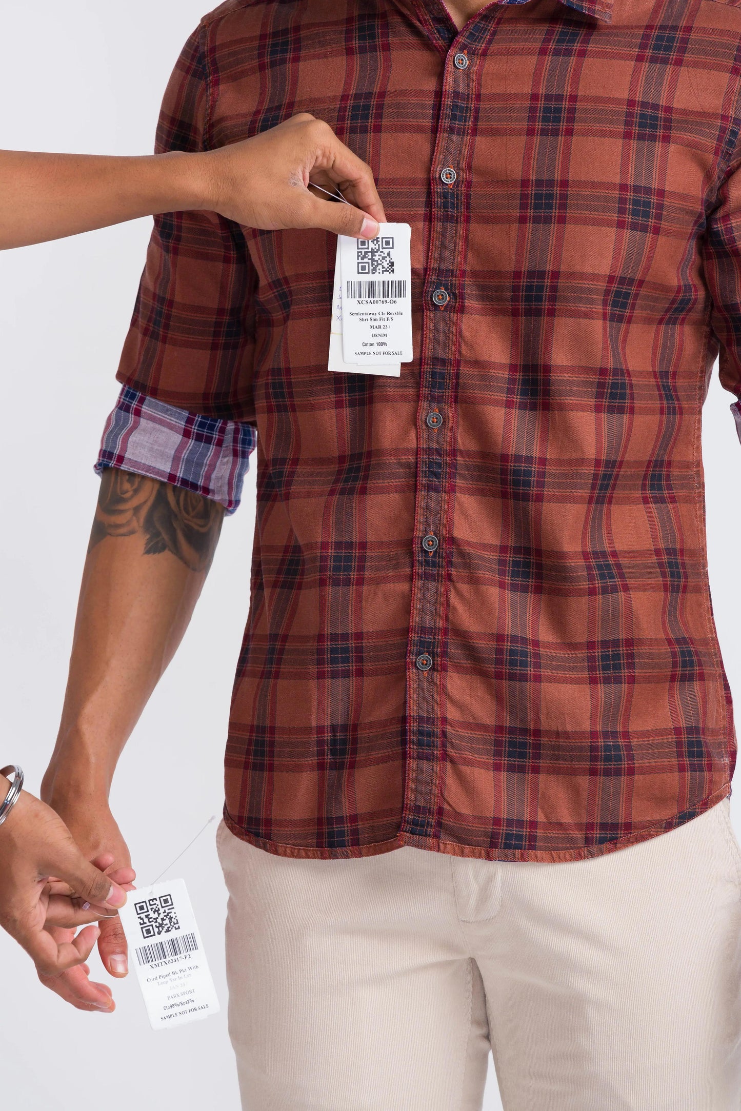 Men Slim Fit Green Shirt