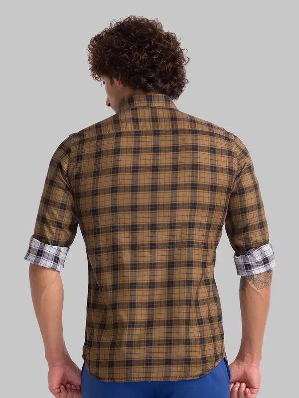 Men Slim Fit White Shirt