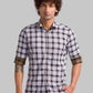 Men Slim Fit White Shirt