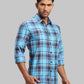 Men Slim Fit Dark Green Shirt