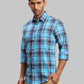 Men Slim Fit Dark Green Shirt