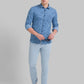 Men Slim Fit Medium Yellow Shirt