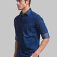 Men Slim Fit Dark Brown Shirt