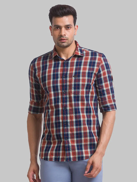 Men Slim Fit Blue Jeans
