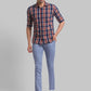 Men Slim Fit Blue Jeans