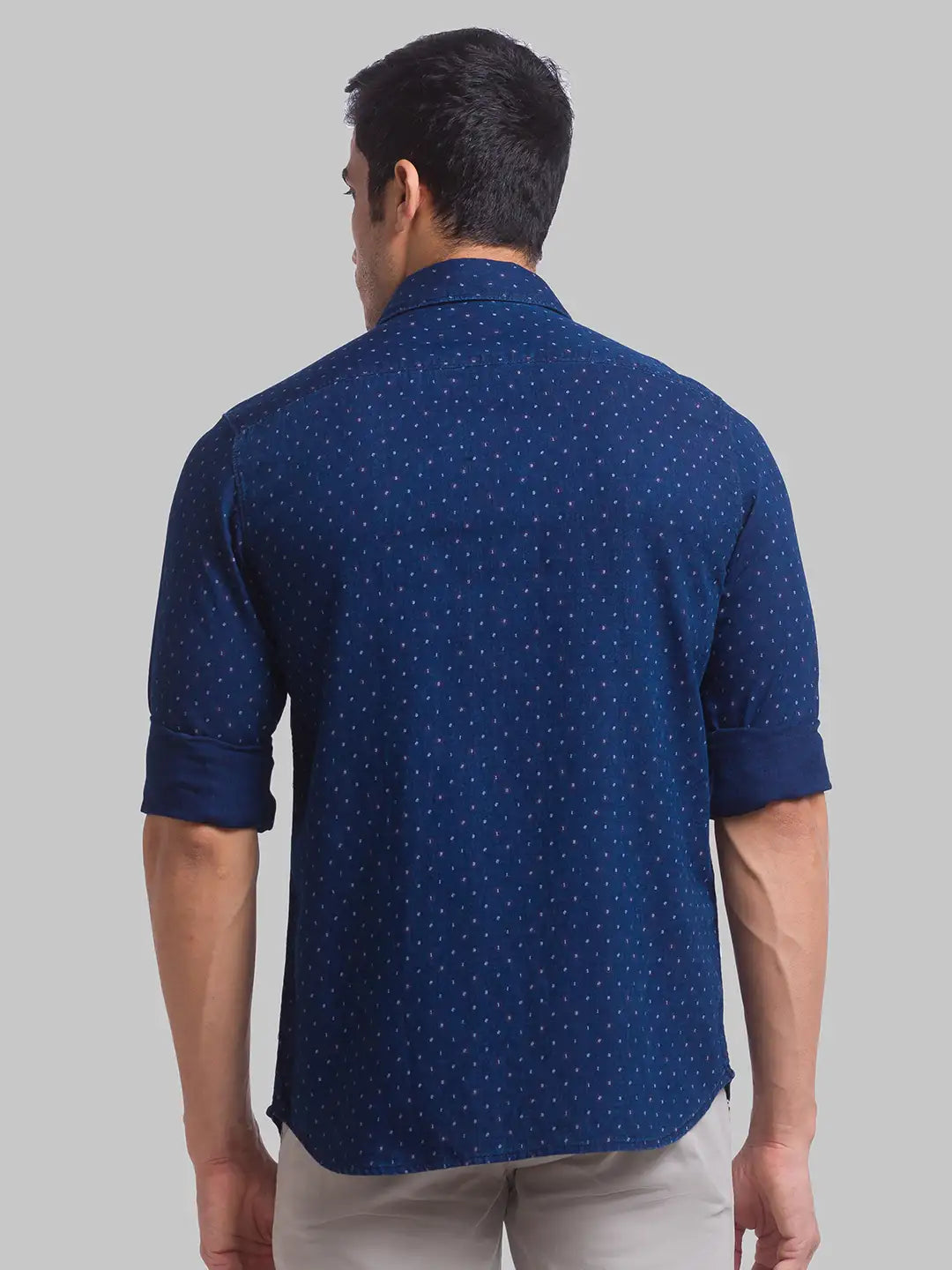Men Tapered Fit Dark Blue Jeans