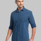 Men Slim Fit White Shirt