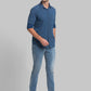 Men Slim Fit White Shirt